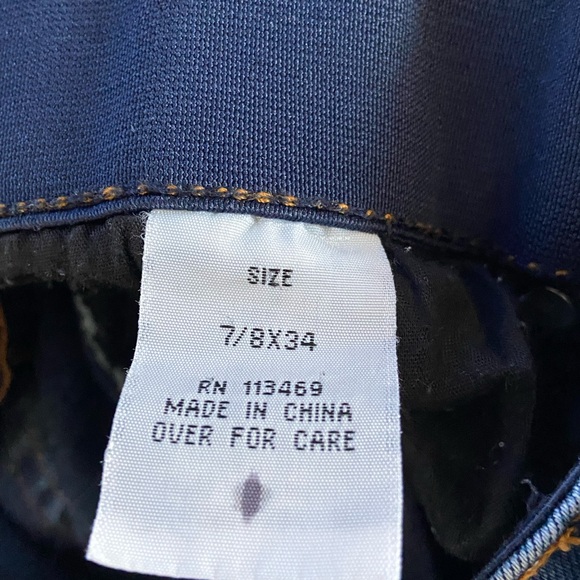 Rod’s Western wear jeans ladies size 7/8 - Picture 6 of 8